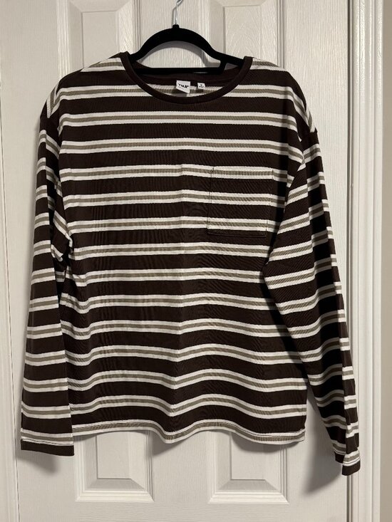 Aritzia Tops - Aritzia Tna Mighty Cotton Fletch Longsleeve